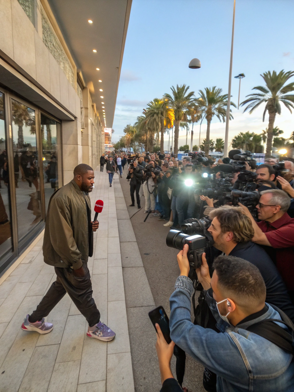 Kanye West Interview Incident