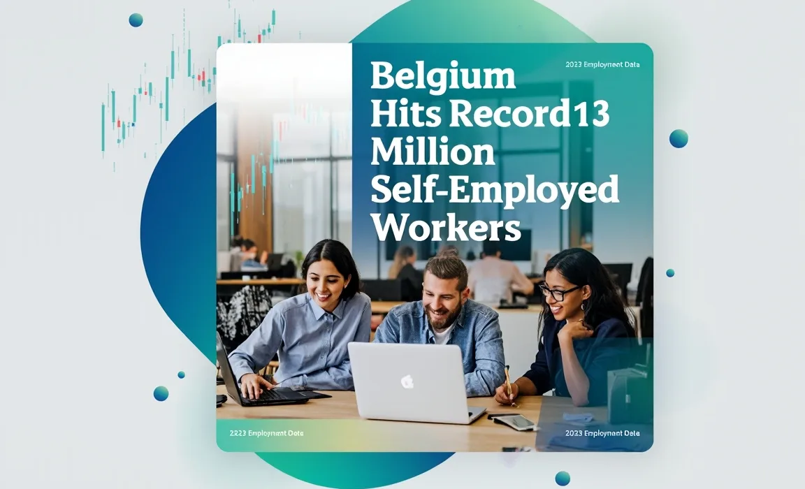 Belgium Hits Record 1.3 Million Self-Employed Workers | 2023 Employment Data