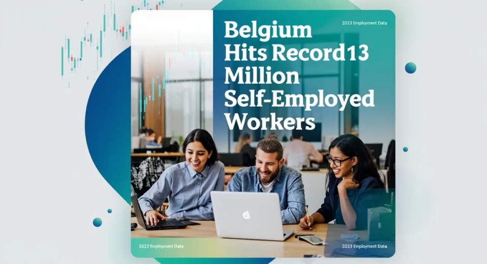 Belgium Hits Record 1.3 Million Self-Employed Workers | 2023 Employment Data