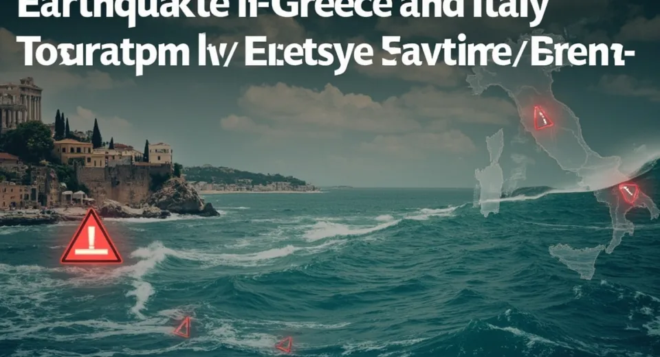 Breaking: Earthquake in Greece and Italy Triggers Tsunami Alert - Latest Updates and Safety Measures
