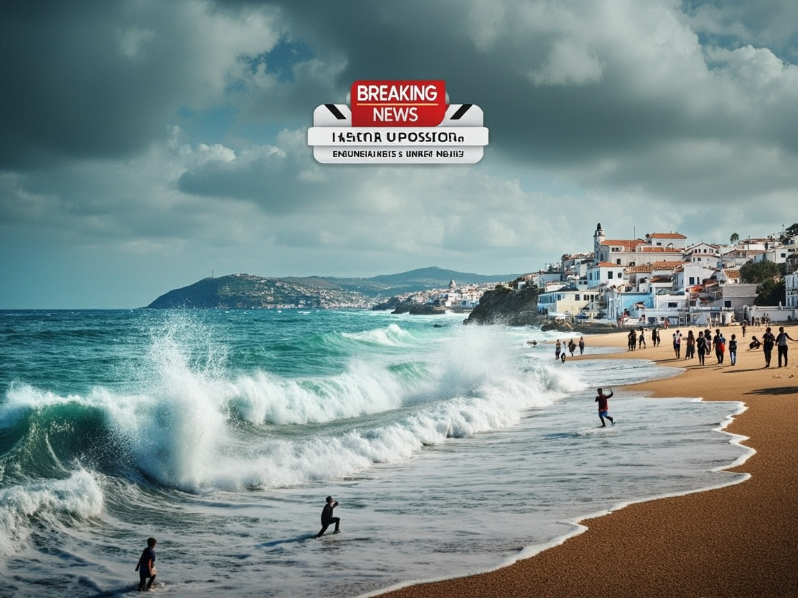 Earthquake tsunami impact between Greece and Italy