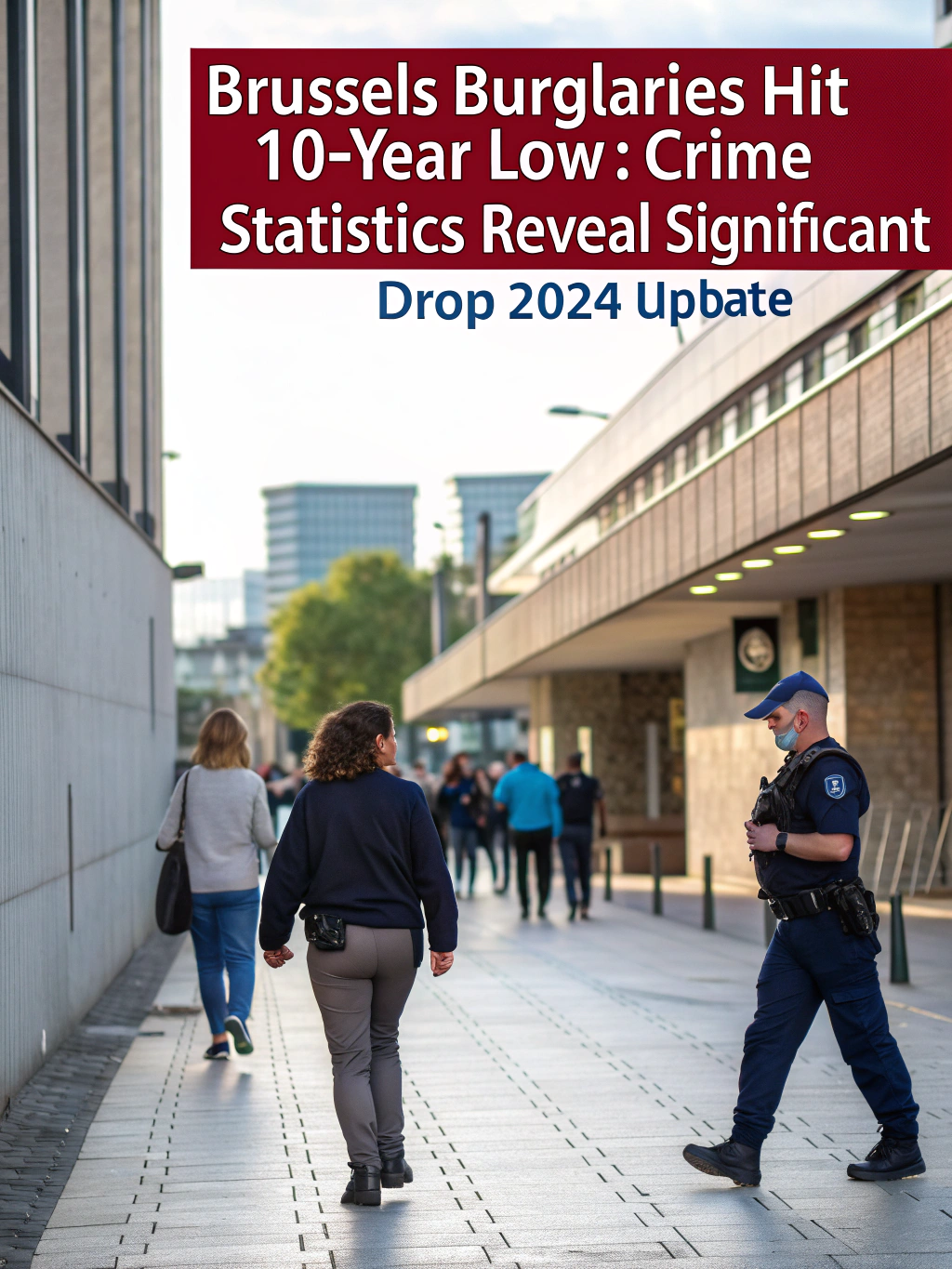 Brussels cityscape showing residential neighborhoods