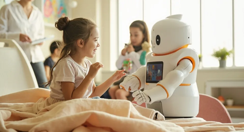 Brussels Hospital's Robot Nanny: Helping Children Overcome Medical Anxiety | Research Study