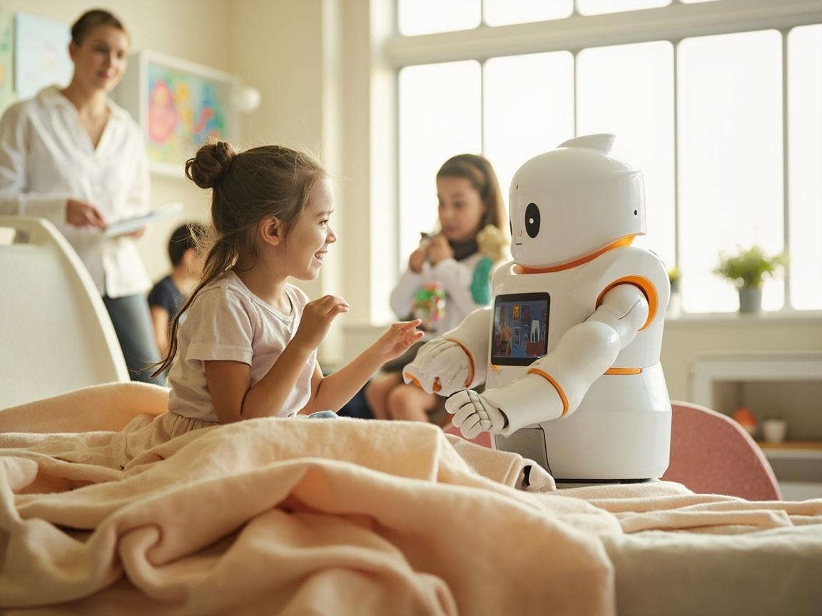 Brussels Hospital's Robot Nanny: Helping Children Overcome Medical Anxiety | Research Study