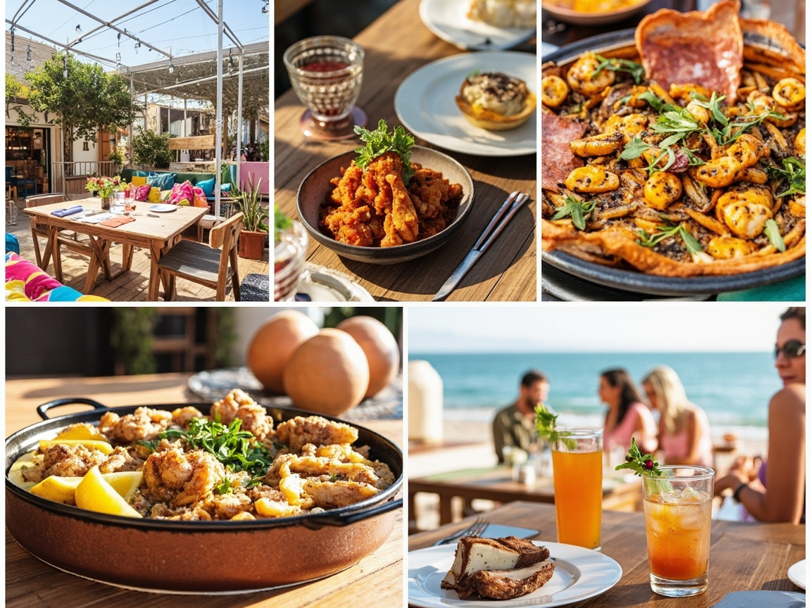 Boho Club Marbella Summer Menu