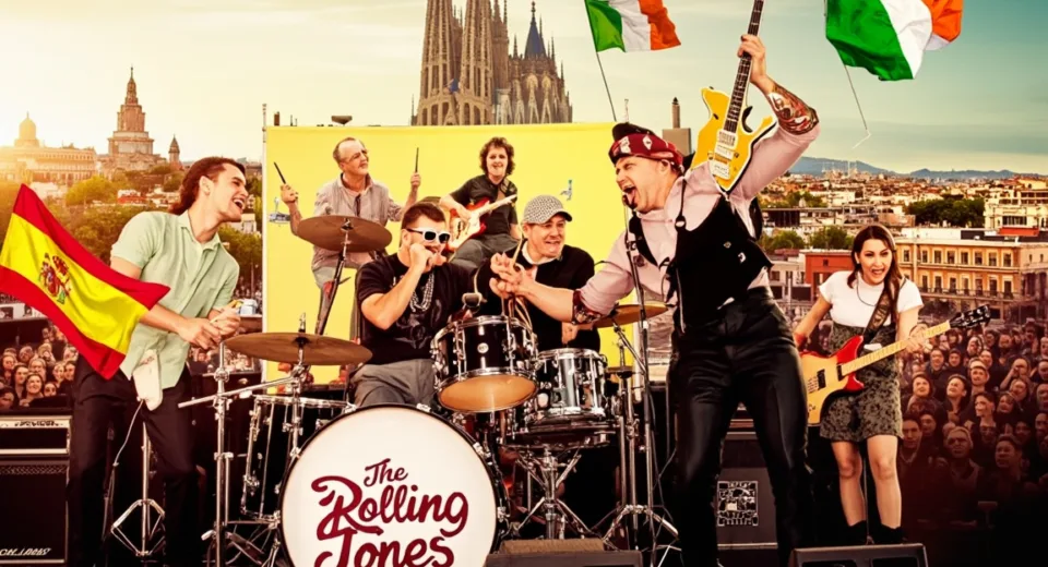 From Limerick with Love: The Rolling Tones Spanish Tour | Irish Band Performances