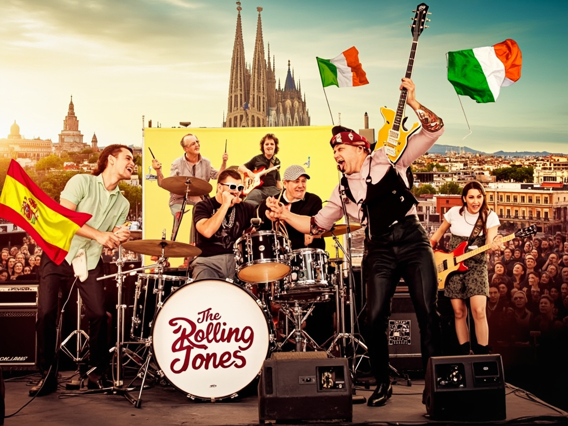 From Limerick with Love: The Rolling Tones Spanish Tour | Irish Band Performances