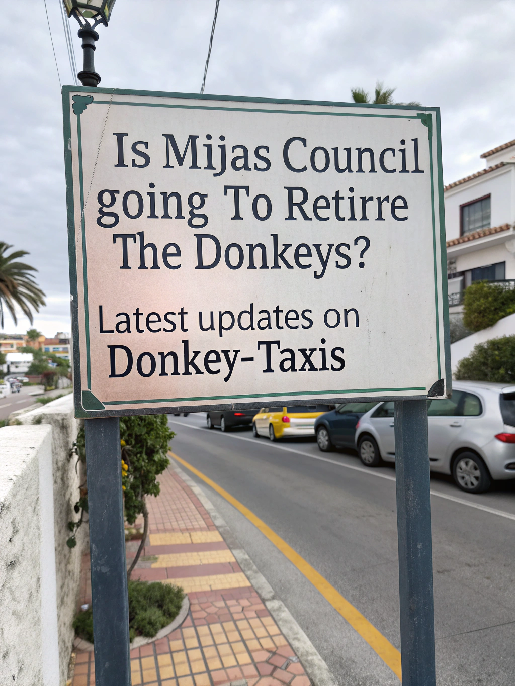 Is Mijas Council Going to Retire the Donkeys? Latest Updates on Donkey-Taxis