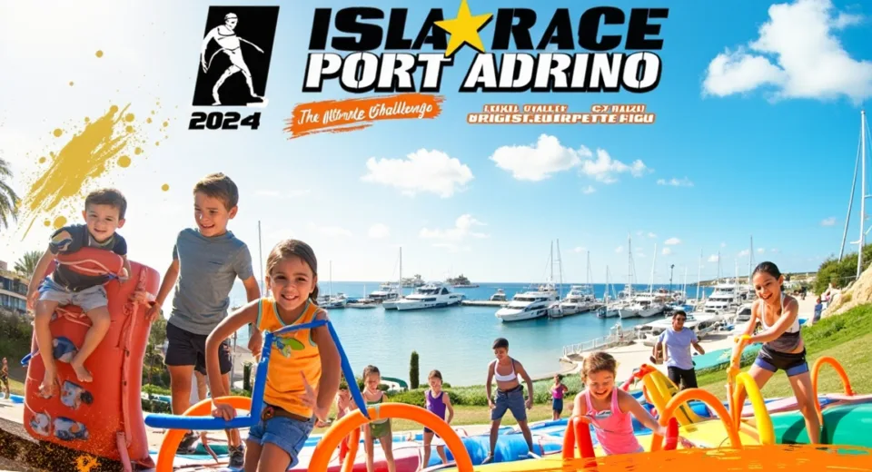 Isla Race Port Adriano 2024: Ultimate Obstacle Challenge for Families | Book Now