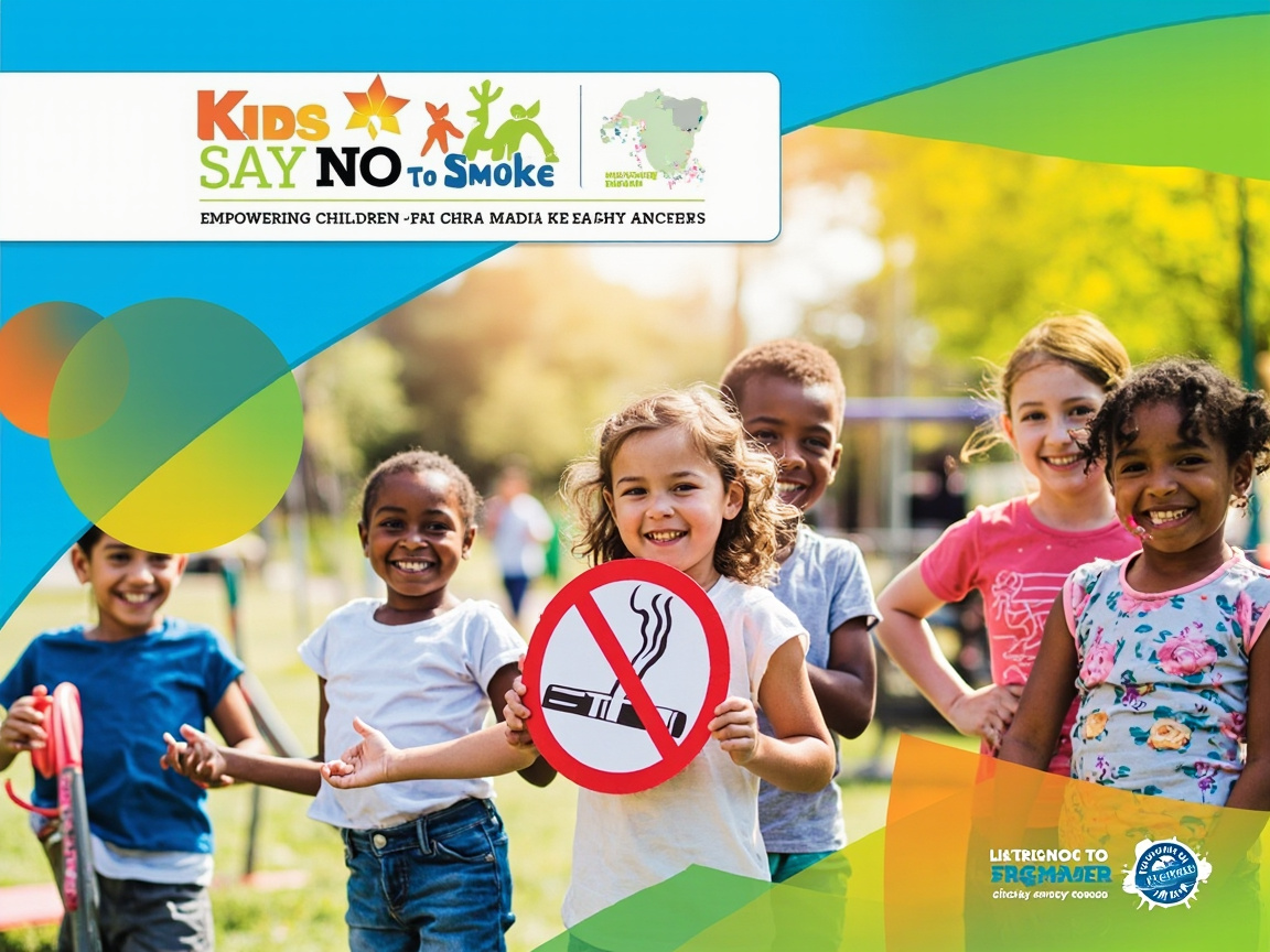 Kids Say NO to Smoke: Empowering Children to Make Healthy Choices | Anti-Smoking Program