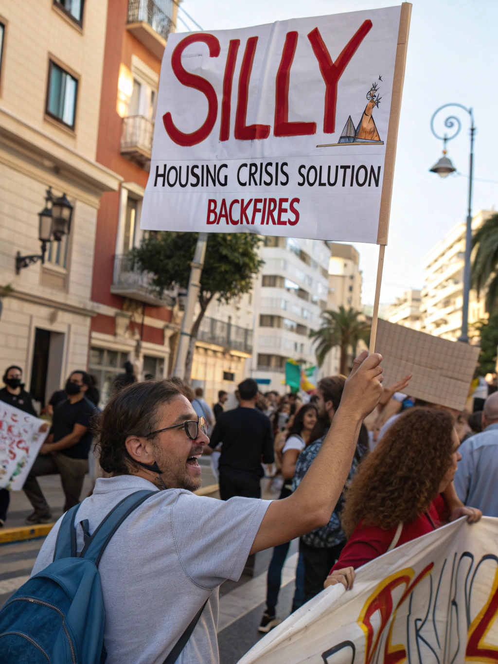 Malaga micro-flat housing plan