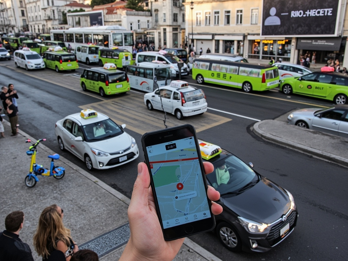 Ride Apps Surge as Car Ownership Declines in Portugal: Transportation Shift Analysis