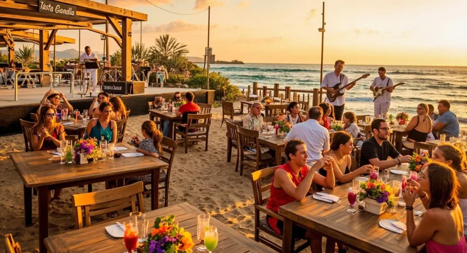Tasta Gandia Beach Restaurant: Great Food, Live Music & Summer Vibes