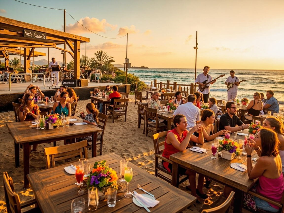 Tasta Gandia Beach Restaurant: Great Food, Live Music & Summer Vibes