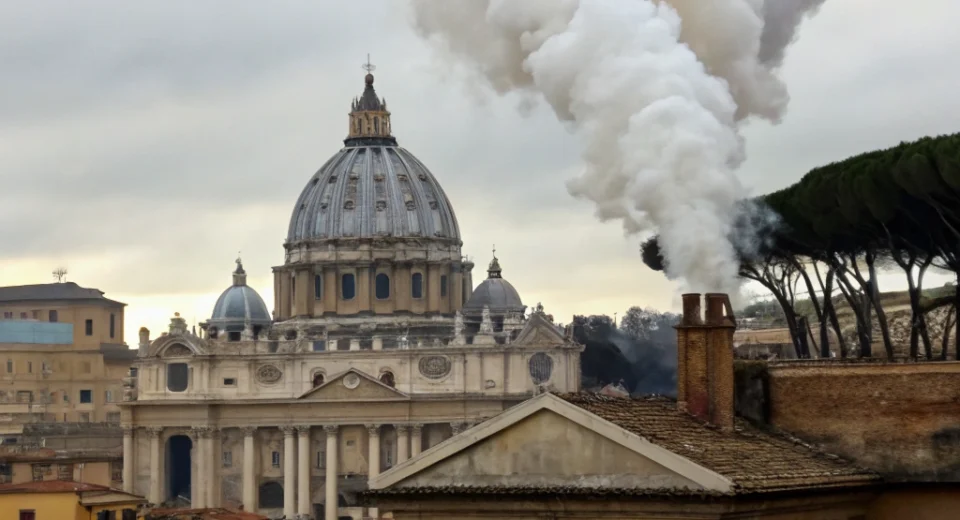 White Smoke Billows from Vatican: New Pope Elected | Live Updates