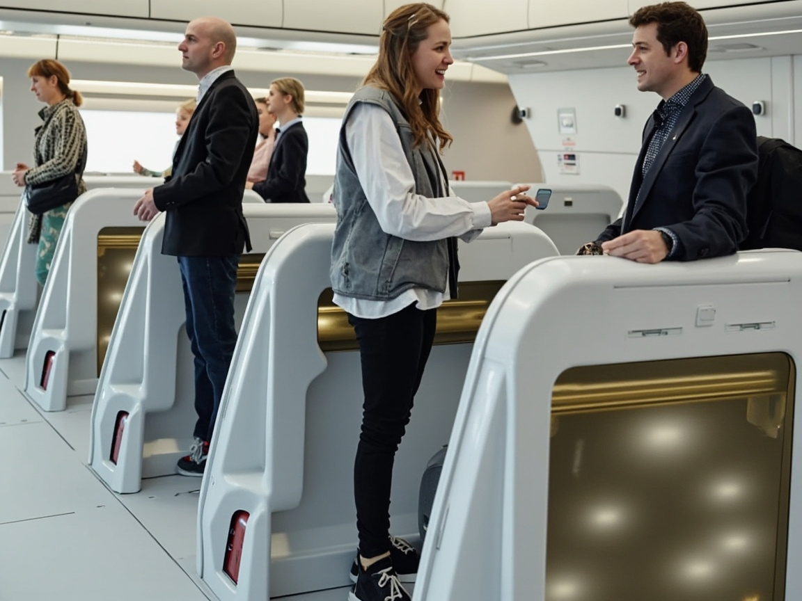 Standing Only Airplane Concept