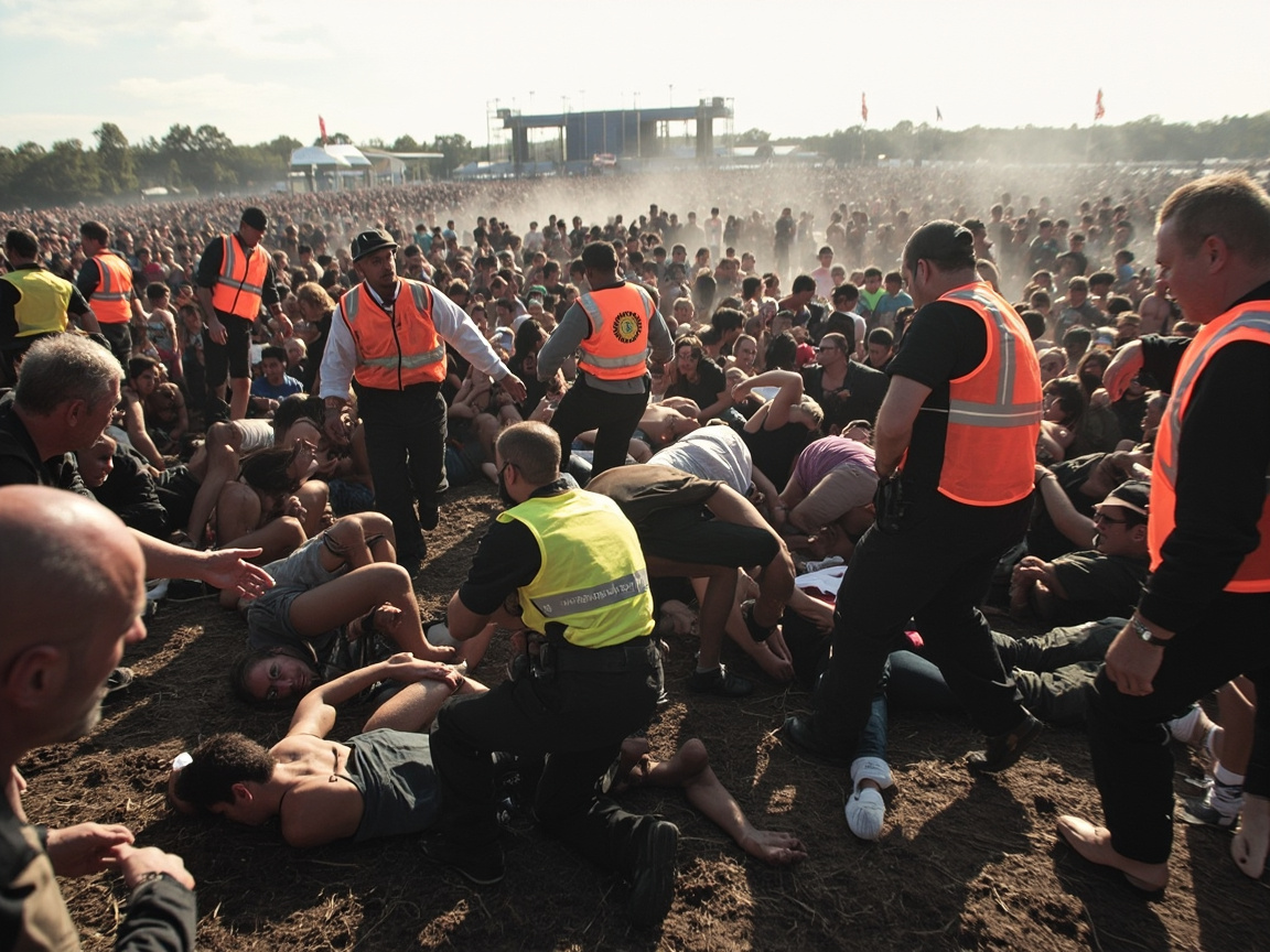 Needle Attacks at French Music Festival