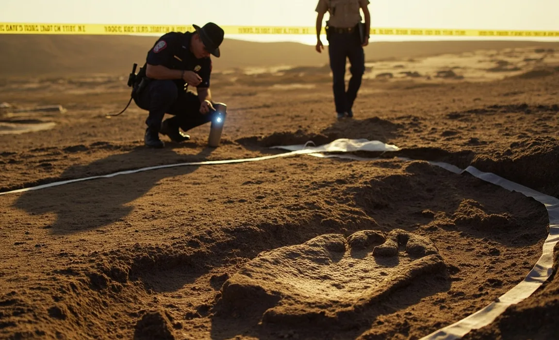 43,000-Year-Old Footprint Discovery Triggers Police Investigation: Ancient Find Mistaken for Crime Scene