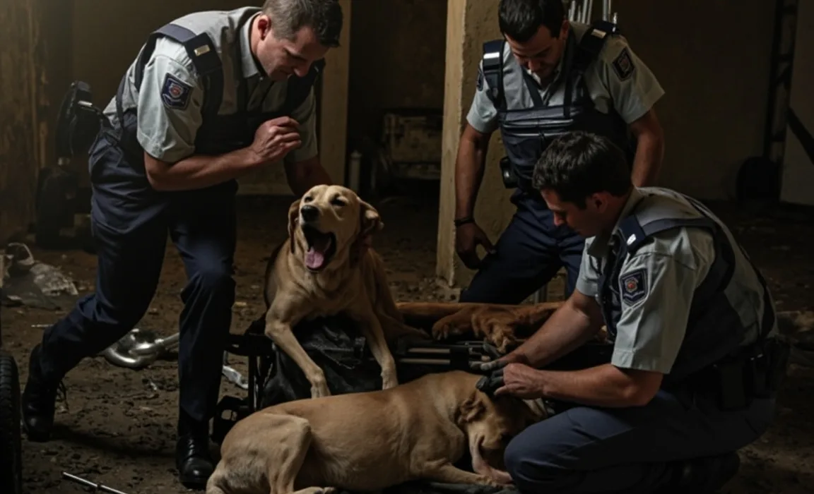 Alicante Police Rescue Three Dogs Near Death: Heroic Animal Salvation Operation
