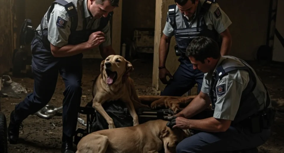 Alicante Police Rescue Three Dogs Near Death: Heroic Animal Salvation Operation