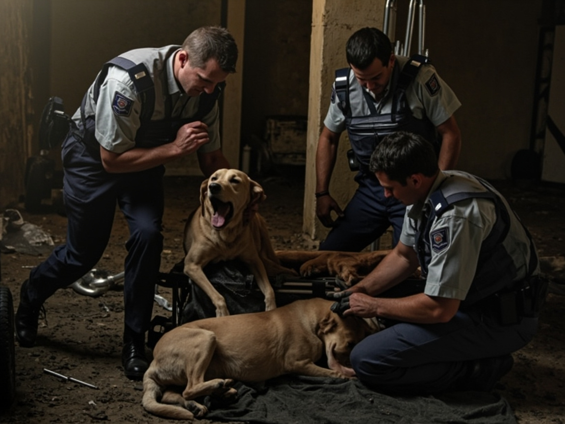 Alicante Police Rescue Three Dogs Near Death: Heroic Animal Salvation Operation