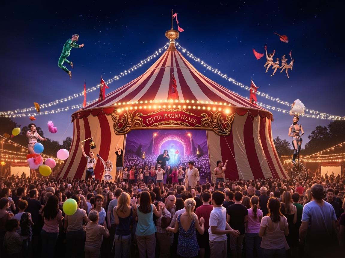 Circus Magnifique Returns to Cazbah