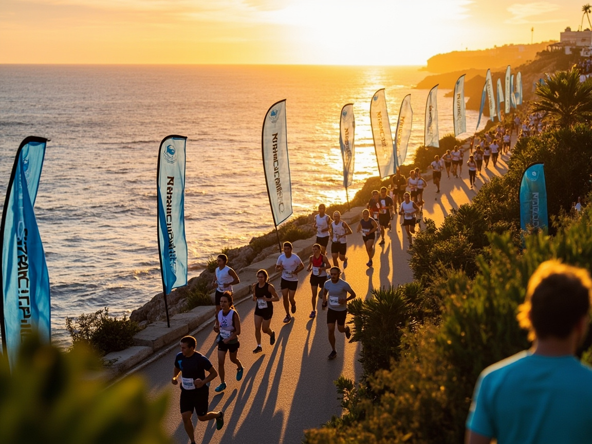 Coastal Marathon in Vera Spain
