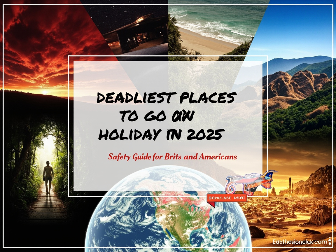 Deadliest Places to Go on Holiday in 2025: Safety Guide for Brits and Americans