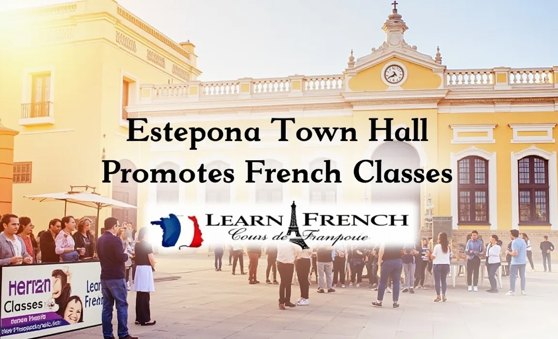 Estepona Town Hall Promotes French Classes | Learn French in Estepona