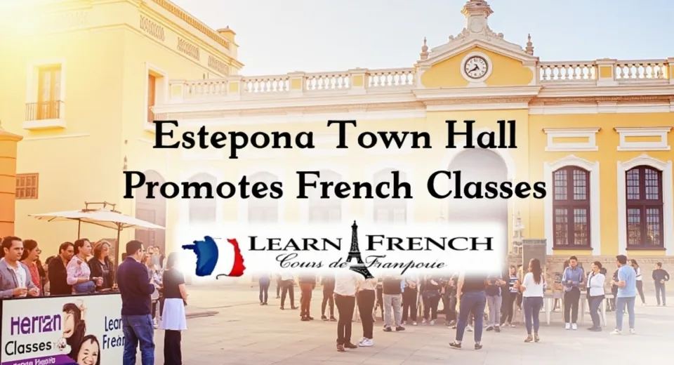 Estepona Town Hall Promotes French Classes | Learn French in Estepona