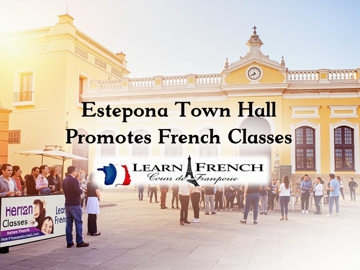 Estepona Town Hall Promotes French Classes | Learn French in Estepona