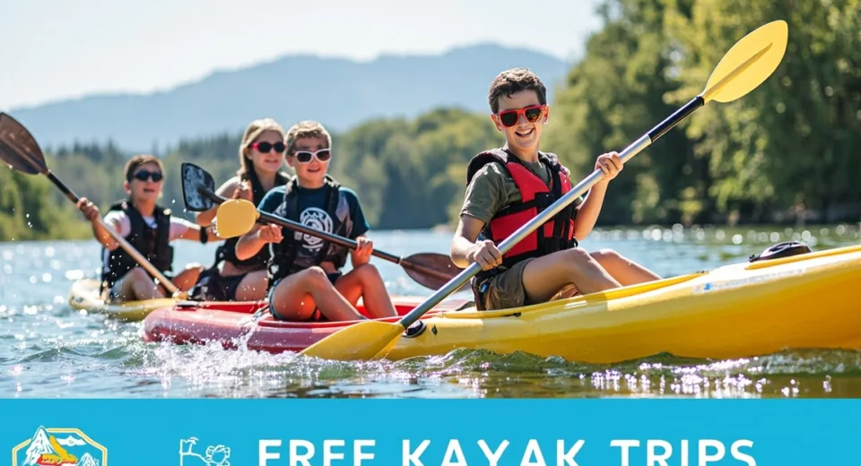 Free Weekly Kayak Trips for Youth This Summer | Outdoor Adventure Program