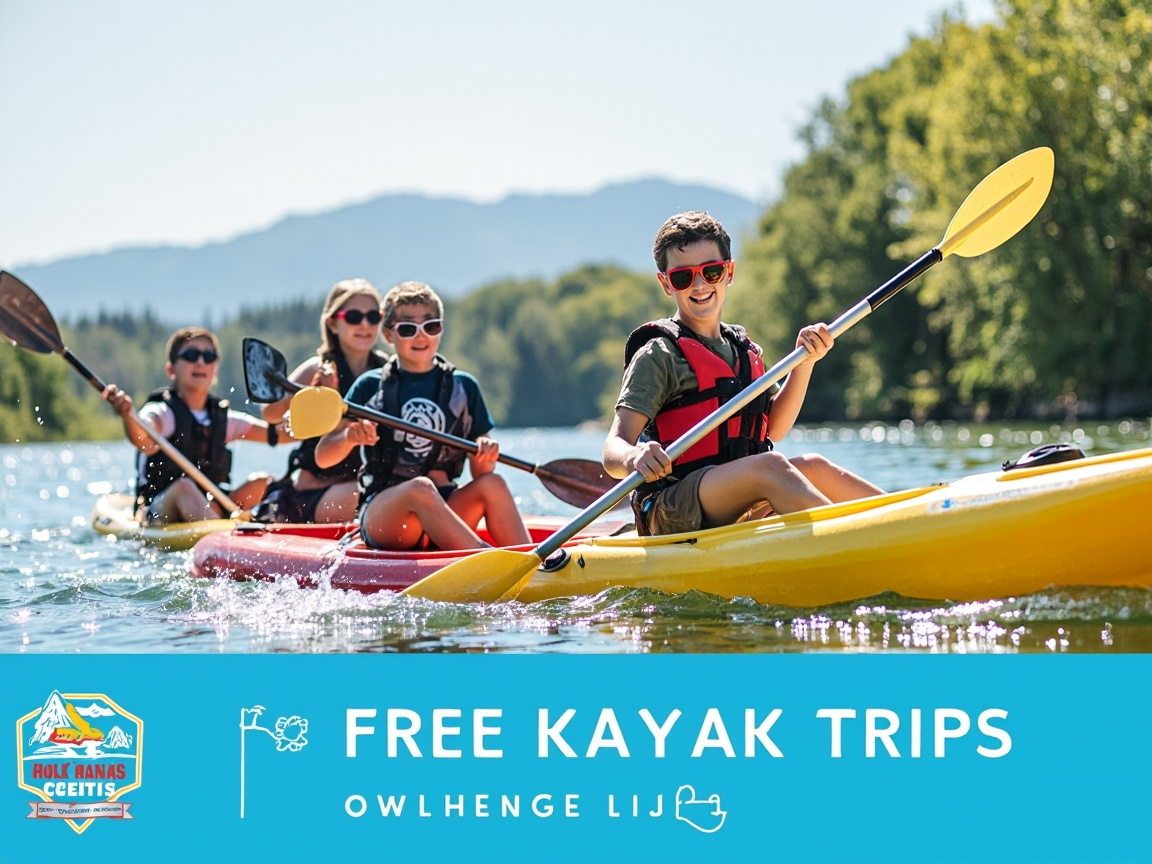 Free Weekly Kayak Trips for Youth This Summer | Outdoor Adventure Program