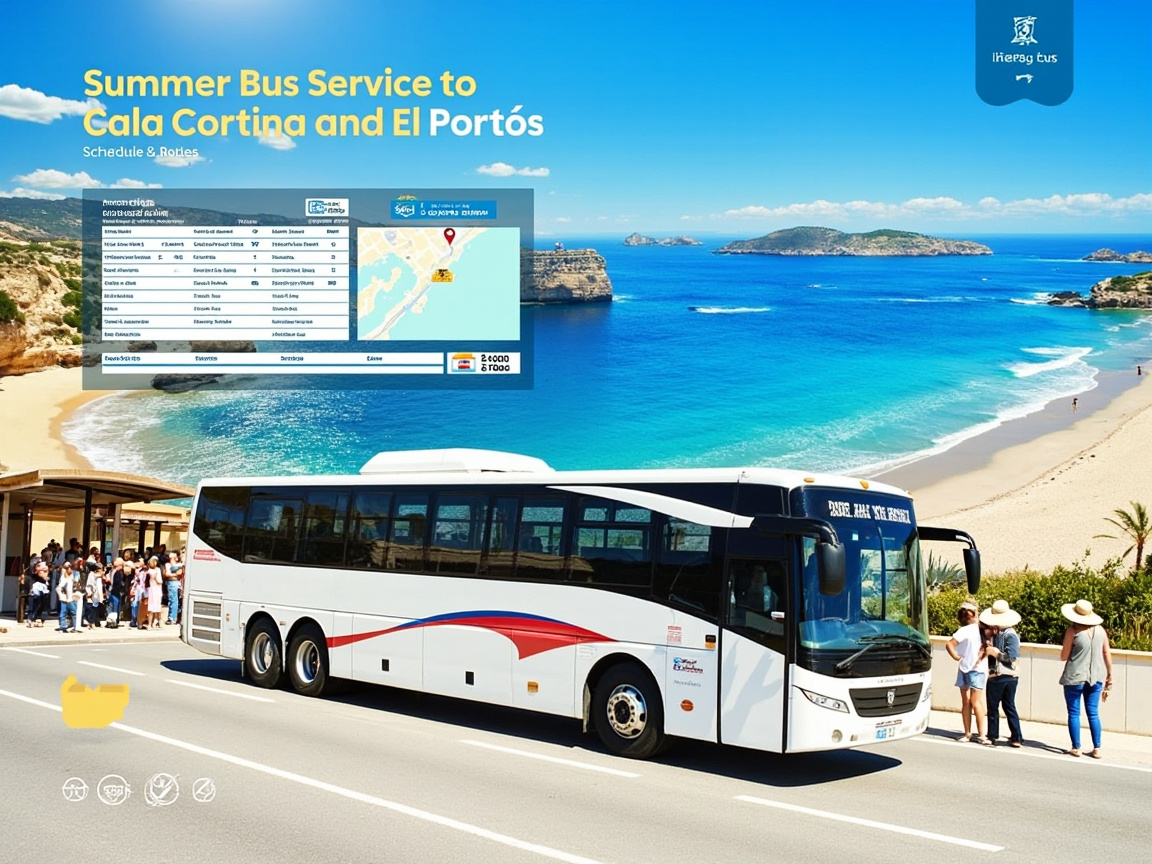 Summer Bus Service to Cala Cortina and El Portus