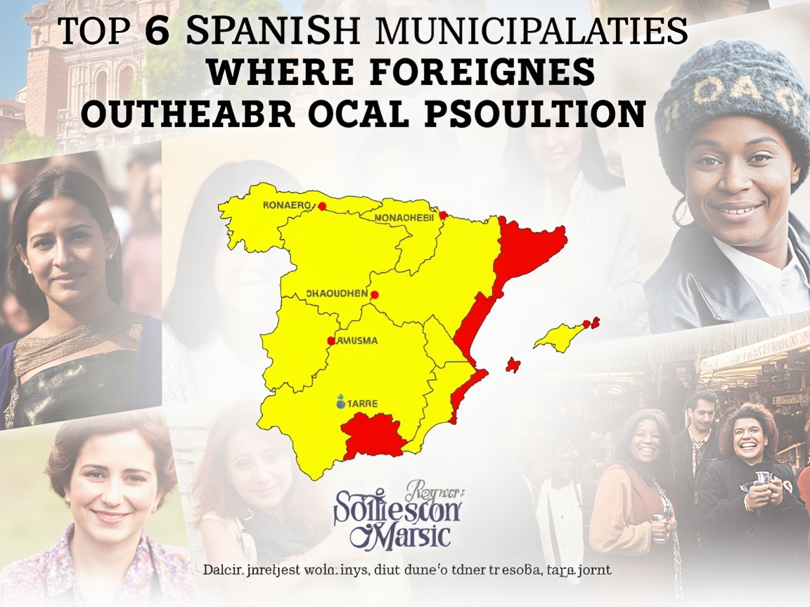 Top 6 Spanish Municipalities Where Foreigners Outnumber Local Population