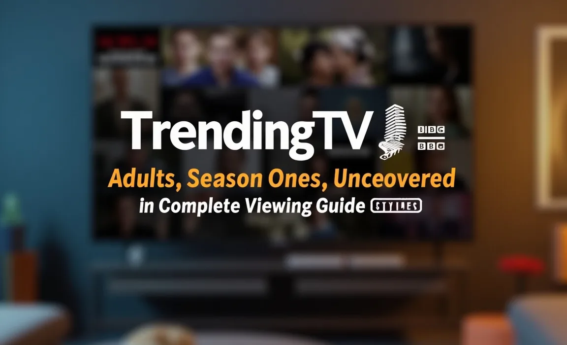 Trending TV: Adults, Season One, and Grenfell Uncovered | Complete Viewing Guide 2023