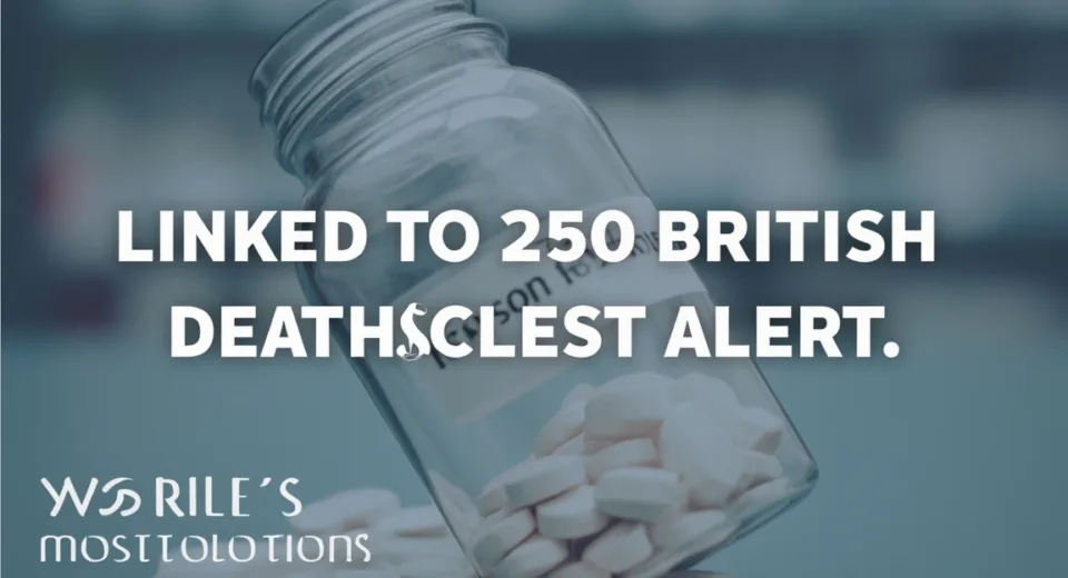 World's Most Common Painkiller Linked to 250 British Deaths Annually: Paracetamol Safety Alert