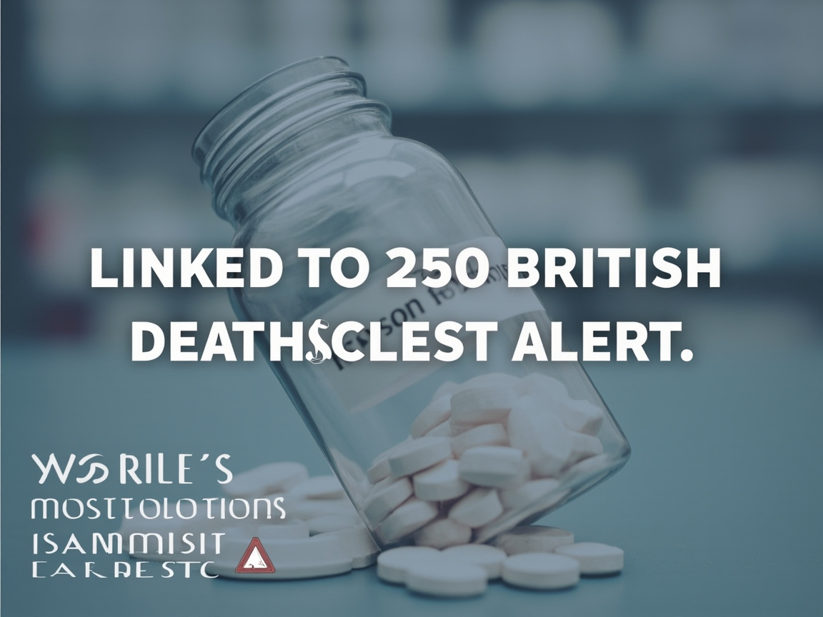 World's Most Common Painkiller Linked to 250 British Deaths Annually: Paracetamol Safety Alert