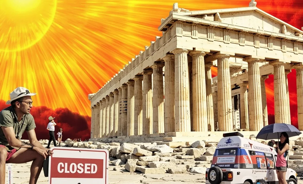 Acropolis Closes Due to Extreme Heat Wave Across Europe - Latest Updates