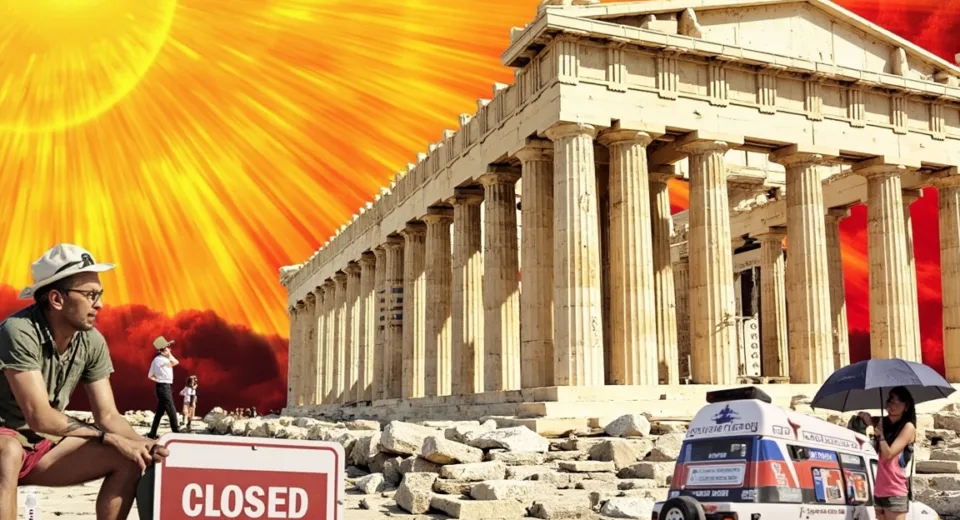 Acropolis Closes Due to Extreme Heat Wave Across Europe - Latest Updates