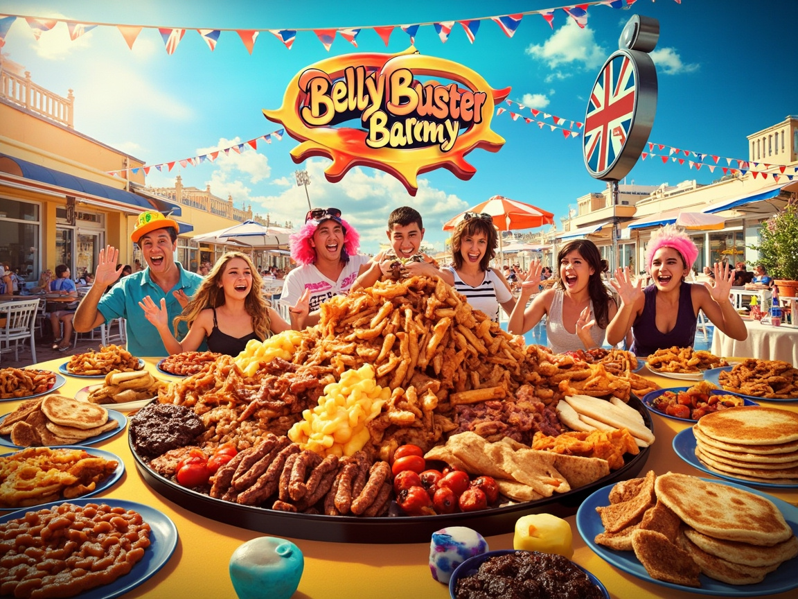Belly Buster Barmy: The Ultimate Benidorm Breakfast Challenge That's Breaking British Records