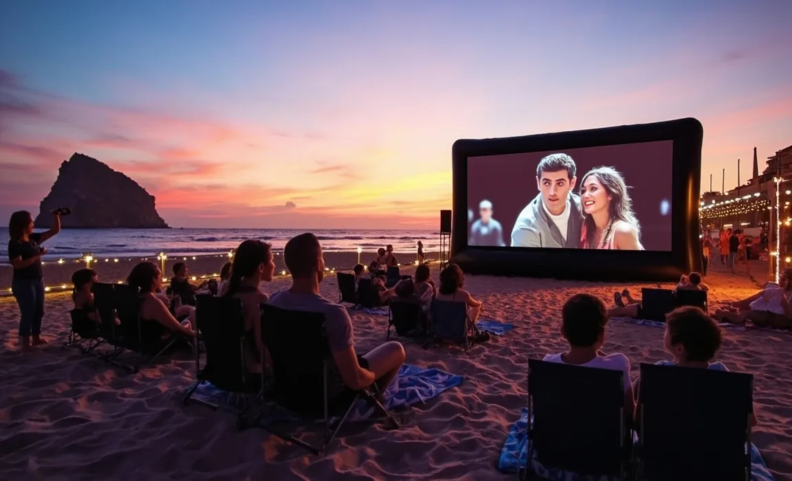 Cinema a la Mar 2023: Free Outdoor Movie Screenings on Calpe Beaches