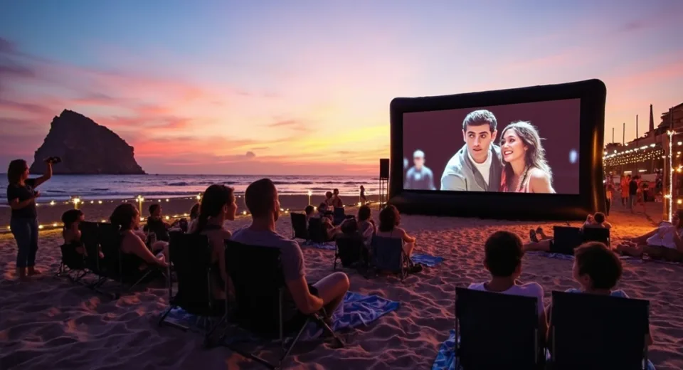 Cinema a la Mar 2023: Free Outdoor Movie Screenings on Calpe Beaches