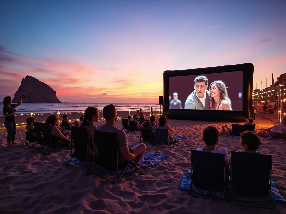 Cinema a la Mar 2023: Free Outdoor Movie Screenings on Calpe Beaches