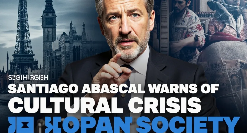 Santiago Abascal Warns of Cultural Crisis in European Society | Key Analysis