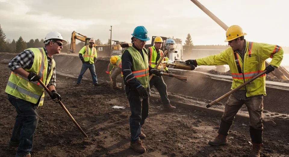 Workers Beat the Odds: Heroic Efforts to Reopen Vital Road After Disaster