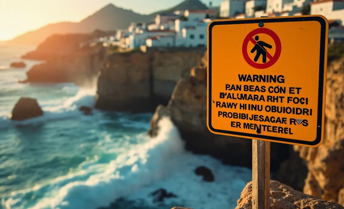 Coastal Spanish City Warns Against Dangerous Cliff Jumping | Safety Alert