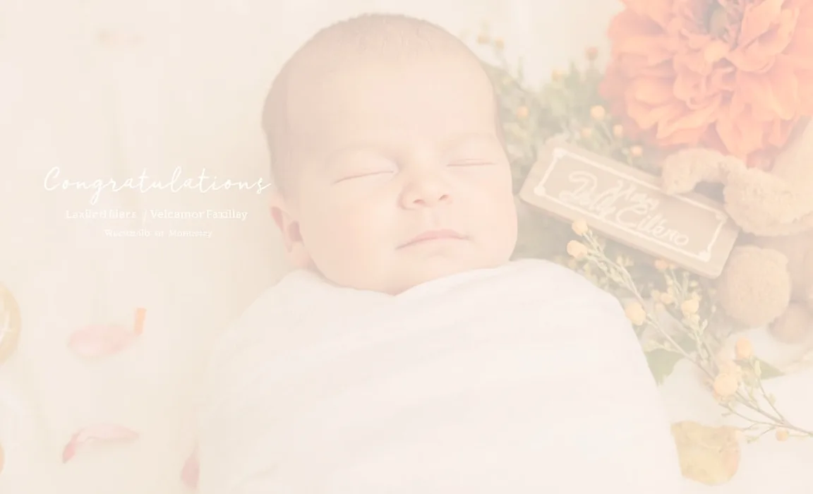 Congratulations to the Wright Family: Welcoming Baby Dolly Eileen | Birth Announcement