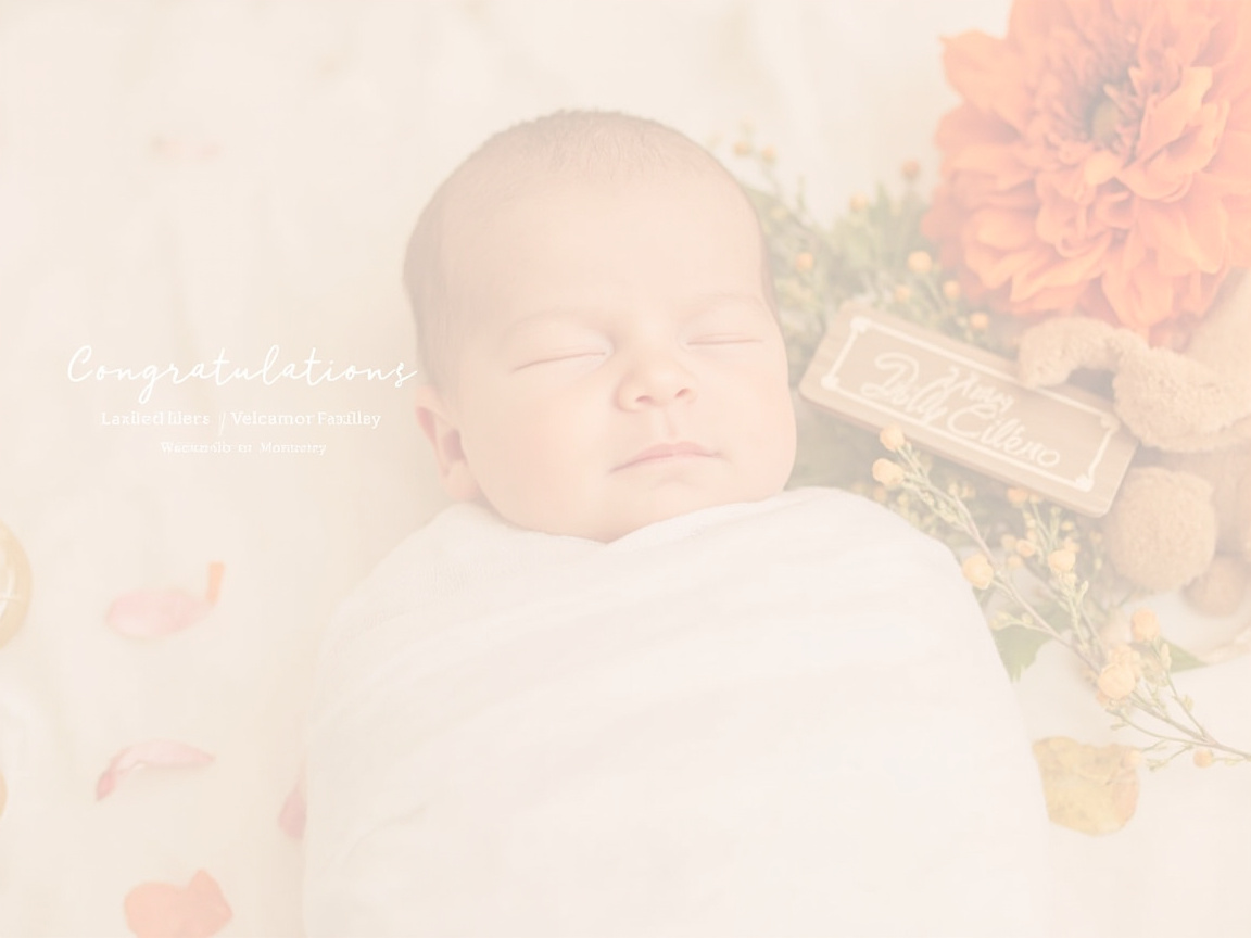 Congratulations to the Wright Family: Welcoming Baby Dolly Eileen | Birth Announcement