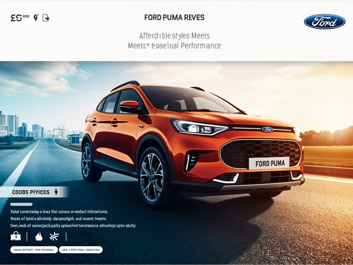 Ford Puma Review: Affordable Style Meets Practical Crossover Performance